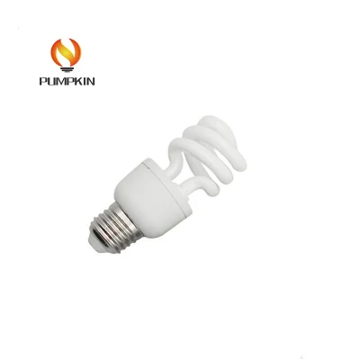 E27 B22 T2 7W~30W Half Spiral ESL/CFL Energy Saving Lamp
